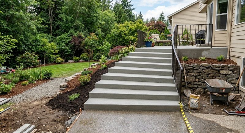 Concrete Steps Installation Service